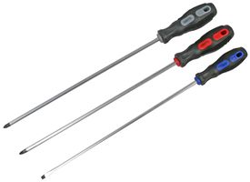 DURATOOL,D02201,SET, SCREWDRIVER, LONG, 3PC DURATOOLD02201