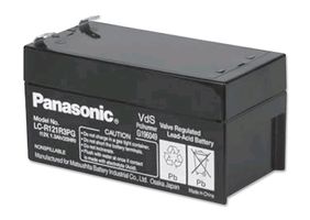 PANASONIC ELECTRONIC COMPONENTS-LC-R122R2PG-BATTERY, 12V, VRLA, 2.2AH