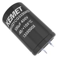 Kemet Peh532Vbf3270M2 Cap, 270Îf, 400V, Alu Elec, Snap-In