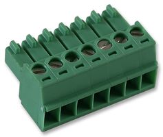 Phoenix Contact 1840418 Terminal Block, Pluggable, 7Pos, 16Awg