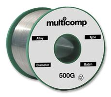 Multicomp 507-1422 Solder Wire, Lead Free, 0.7Mm, 500G