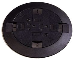 WIREMOLD-RC7ATCBK-COVER ASSEMBLY, RECEPTACLE, BLACK 07P6398