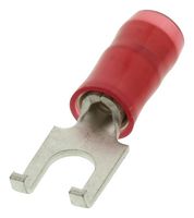 Amp - Te Connectivity 322777. Spade, Flanged, #6 Stud, Crimp, Red, 22-16Awg