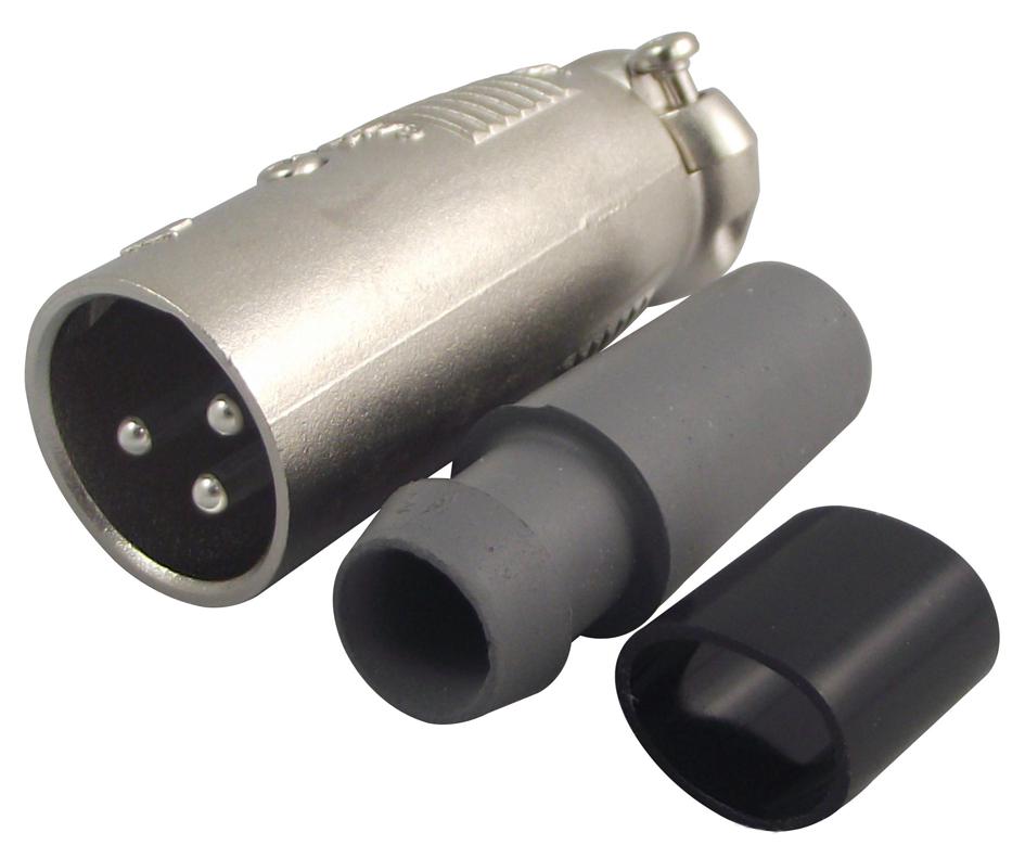 XLR312C Itt Cannon XLR Connector, 3 Contacts, Plug