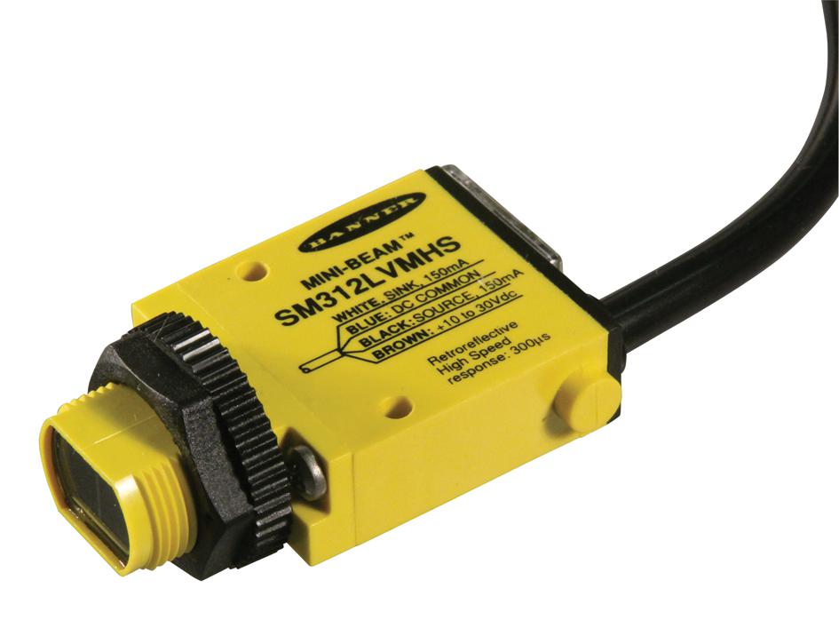 Sm312lvmhs Banner Engineering Photoelectric Sensor 0m To 5m