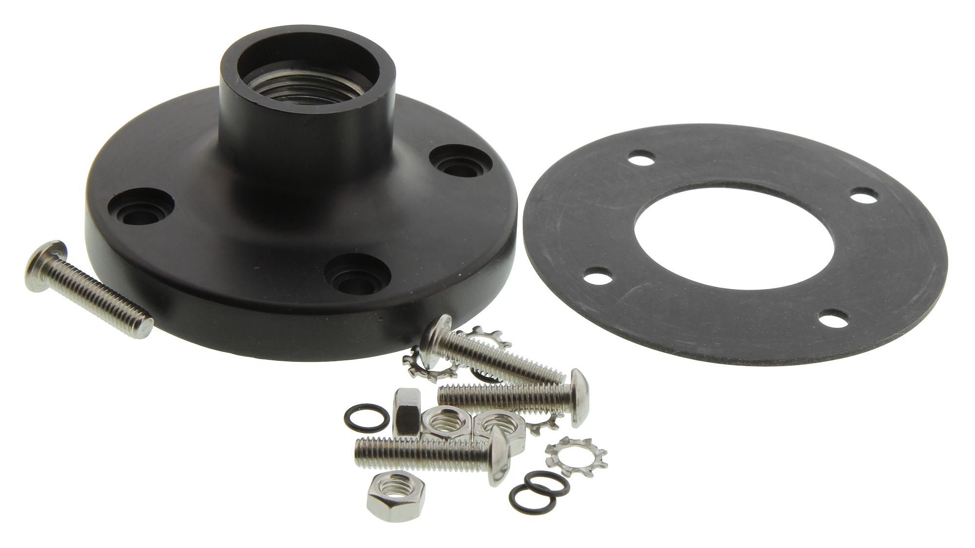 88256 Banner Engineering Mounting Base 70mm Black Painted Zinc