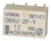 OMRON ELECTRONIC COMPONENTS G6KU-2P-Y DC12