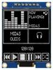 MIDAS DISPLAYS MDOB128128CV-WS