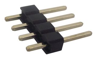 HARWIN M20-9990445 Pin Header, Board-to-Board, 2.54 mm, 1 Rows, 4 Contacts, Through Hole, M20
