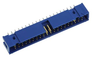 AMPHENOL COMMUNICATIONS SOLUTIONS 75869-107LF Pin Header, Straight, Wire-to-Board, 2.54 mm, 2 Rows, 40 Contacts, Through Hole, FCI Quickie 75869