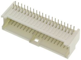 MOLEX 55959-3030 Pin Header, Wire-to-Board, 2 mm, 2 Rows, 30 Contacts, Through Hole Right Angle