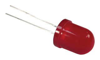 KINGBRIGHT L-813SRD-C LED, Red, Through Hole, T-3 (10mm), 20 mA, 1.85 V, 660 nm
