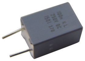 VISHAY BFC237041104 General Purpose Film Capacitor, Metallized PET, Radial Box - 2 Pin, 0.1 µF, ± 10%, 160 V, 250 V