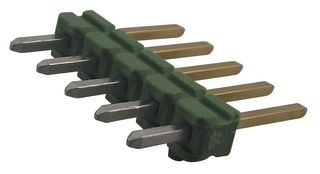 TE CONNECTIVITY - AMP 825433-5 Pin Header, Wire-to-Board, 2.54 mm, 1 Rows, 5 Contacts, Through Hole Straight, AMPMODU MOD II