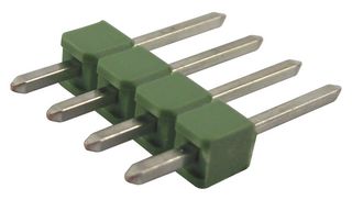 AMP - TE CONNECTIVITY 826926-4 Pin Header, Board-to-Board, 2.54 mm, 1 Rows, 4 Contacts, Through Hole Straight, AMPMODU II