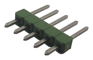 TE CONNECTIVITY - AMP 826926-5 Pin Header, Straight, Board-to-Board, 2.54 mm, 1 Rows, 5 Contacts, Through Hole Straight