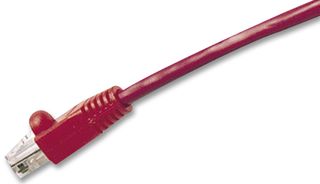 MOLEX CES PCD-02000-0C Ethernet Cable, Patch Lead, Cat6, RJ45 Plug to RJ45 Plug, Red, 0.5 m