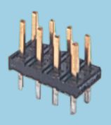 MOLEX 87758-5016 Pin Header, Square Pin, Board-to-Board, 2 mm, 2 Rows, 50 Contacts, Through Hole Straight