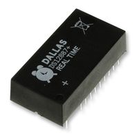 ANALOG DEVICES DS12887+ RTC IC, Date Time Format (Day/Date/Month/Year/12Hr / 24Hr), Multiplexed, 4.5 V to 5.5 V, EDIP-24