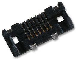MOLEX 500463-0779 Mezzanine Connector, Receptacle, 0.4 mm, 1 Rows, 7 Contacts, Surface Mount, Copper Alloy