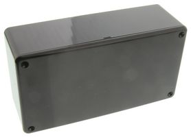 HAMMOND 1591DSBK Plastic Enclosure, Multipurpose, Plastic, 50 mm, 80 mm, 150 mm, IP54