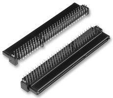 3M P50-080P-R1-EA Mezzanine Connector, Vertical, Header, 1.27 mm, 2 Rows, 80 Contacts, Through Hole Mount