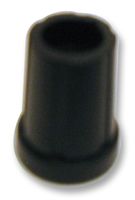 MULTICOMP CP-AA19A-T18/B6 Knob, Round Shaft, 6.4 mm, Plastic, Round with Top Indicator Line, 19 mm