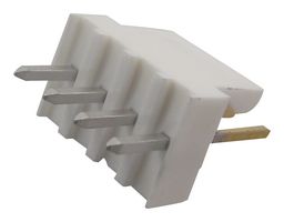MOLEX 22-11-2042 Pin Header, Vertical, Wire-to-Board, 2.54 mm, 1 Rows, 4 Contacts, Through Hole Straight