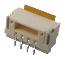 JST / JAPAN SOLDERLESS TERMINALS BM04B-GHS-TBT (LF)(SN) Pin Header, Wire-to-Board, 1.25 mm, 4 Rows, 4 Contacts, Surface Mount Straight, GH