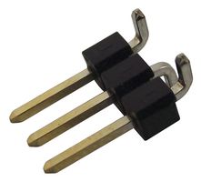 HARWIN M20-8770342 Pin Header, Vertical, Board-to-Board, 2.54 mm, 1 Rows, 3 Contacts, Surface Mount Straight, M20-87