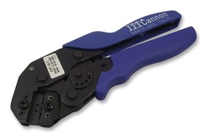 ITT CANNON 112108-0001 Crimp Tool, Hand, ITT Cannon DL Series 26-20AWG ZIF Contacts, ITT Cannon DL