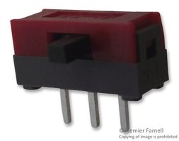 NKK SWITCHES SS12SDH2 Slide Switch, SPDT, On-None-On, Through Hole, SS Series, 100 mA