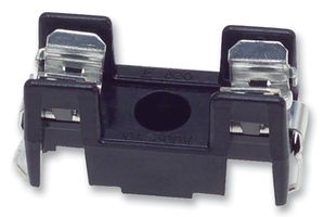 LITTELFUSE 05200101ZXX Fuseholder, Cartridge, 1 Fuse, 10 A, 300 VAC, 300 VDC, 5mm x 20mm, Through Hole