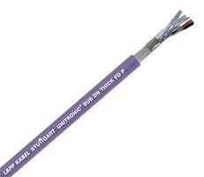LAPP 2170344 Multipair Cable, Data Pair 18AWG+Power Pair 15AWG, Screened, 2 Pair, 18 AWG, 164 ft, 50 m