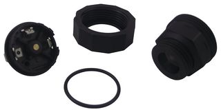 HIRSCHMANN GSP 2 M20 High Power Connector, 2 + PE, GDM Series, Receptacle, 400 VAC, 16 A, Panel Mount, Screw