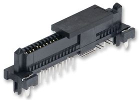 MOLEX 87839-0011 I/O Connector, 29 Contacts, Receptacle, SCSI, Surface Mount, Through Hole, 87839 Series