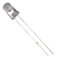 BROADCOM HLMP-CE34-Y1CDD LED, Cyan, Through Hole, T-1 3/4 (5mm), 30 mA, 3.2 V, 505 nm