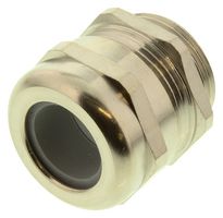 HARTING 19000005090 Cable Gland, M25, Brass, Metallic - Nickel Finish, 9 mm, 16 mm