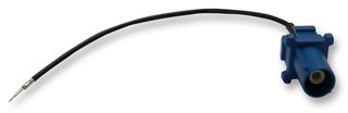 MULTICOMP PRO R-FC31G0000200C RF / Coaxial Cable Assembly, 7.87 ", 200 mm, 1.37mm, FAKRA C Plug, Free End, 50 ohm