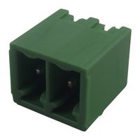 CAMDENBOSS CTB93VE/2 Terminal Block, Header, 3.81 mm, 2 Ways, 10 A, 200 V, Through Hole Vertical