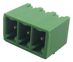CAMDENBOSS CTB93VE/3 Terminal Block, Header, 3.81 mm, 3 Ways, 10 A, 200 V, Through Hole Vertical