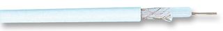 PRO POWER CBLCXLL100WHT Coaxial Cable, 0.78 mm², 328 ft, 100 m, 6.5 mm, 75 ohm