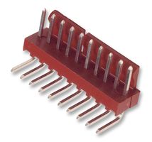 MOLEX 22-05-3101 Pin Header, Wire-to-Board, 2.54 mm, 1 Rows, 10 Contacts, Through Hole Right Angle