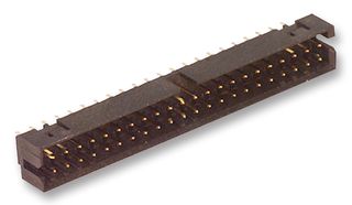 MOLEX 87831-4420 Pin Header, Board-to-Board, Wire-to-Board, 2 mm, 2 Rows, 44 Contacts, Through Hole Straight