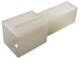 AMP - TE CONNECTIVITY 626063 Connector Housing, FASTIN-FASTON 110, Receptacle, 1 Ways, FASTIN-FASTON 110 Series Contacts