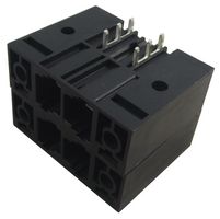 WEIDMULLER 1813610000 Pin Header, Flange, Wire-to-Board, 10.16 mm, 1 Rows, 6 Contacts, Through Hole Right Angle