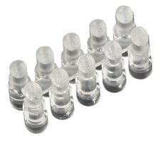 LUMEX LPA-C052301D Light Pipe, Vertical, 24.35 mm, 10 Pipes, Circular, Panel, Transparent
