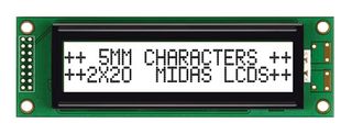 MIDAS DISPLAYS MC22005A6W-FPTLW-V2
