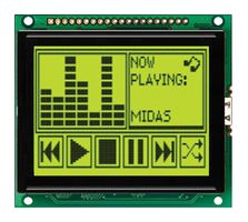 MIDAS DISPLAYS MC128064D6W-SPTLY-V2