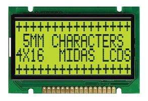 MIDAS DISPLAYS MC41605B6W-SPR-V2